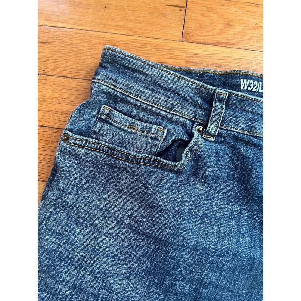 Denim & Co. Mens Denim Jeans Button Fly Stretch Blue 32/32 A000863 - Picture 5 of 8